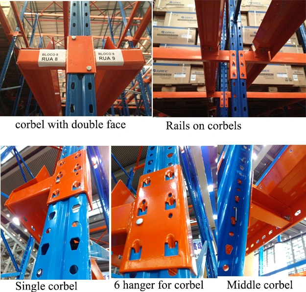 Warehouse Heavy Duty Pallet Storage Rack with Forklift Drive-in