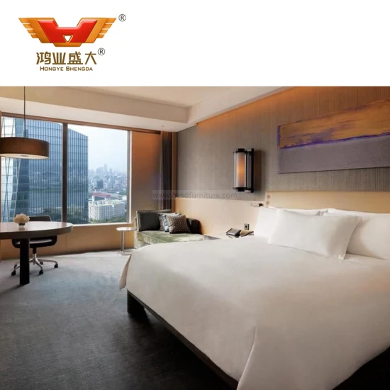 Set di camere da letto in legno di alta qualità Mobili per hotel commerciali moderni su misura