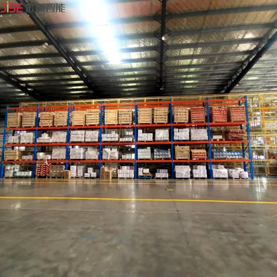 Scaffale di stoccaggio più utilizzato Scaffale logistico per magazzino Multi scaffale per vari pallet.